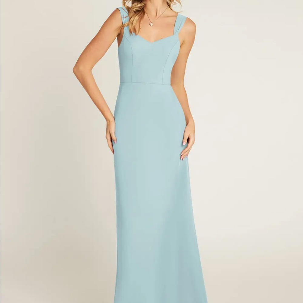 AZAZIE DENICE
Mist Sheath Pleated Chiffon Dress A2